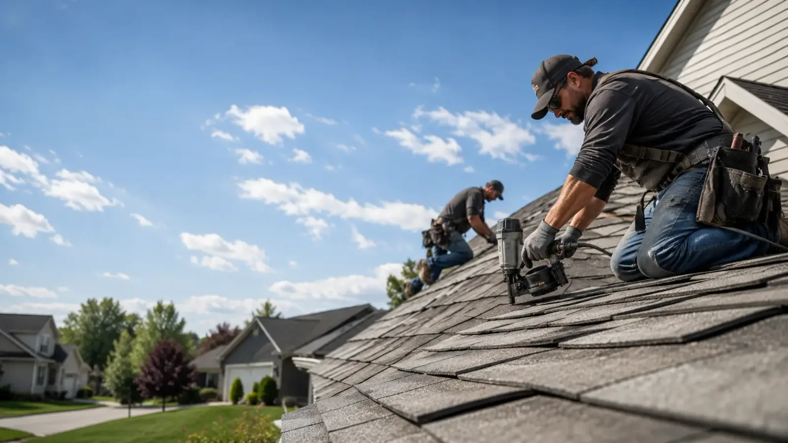 Storm Damage Roof Repair in Cabot, PA near me